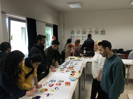 “Birlikte” Tişört Baskı Atölyesi Şenlendi